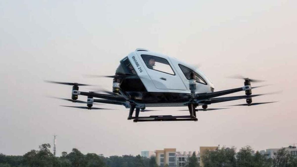 130 kmh, trajet de 25 minutes… Les taxis volants sans pilote ont reçu l’autorisation pour prendre des passagers en Chine