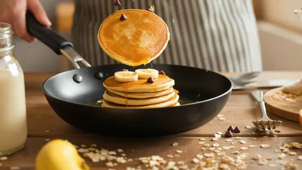 « Depuis que je les prépare, plus personne ne réclame de tartines le matin »  la recette qui se mixe, se verse et ne se retourne qu’une seule fois