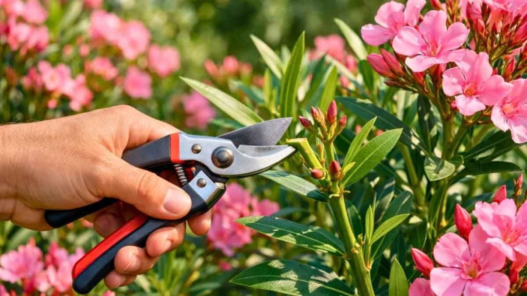 Laurier-rose  ce petit geste à faire dès le 15 avril pour le remplir de fleurs cet été