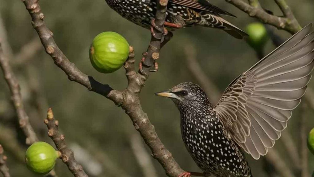 L’erreur fatale qui attire les hordes d’étourneaux sur vos arbres fruitiers en fleurs